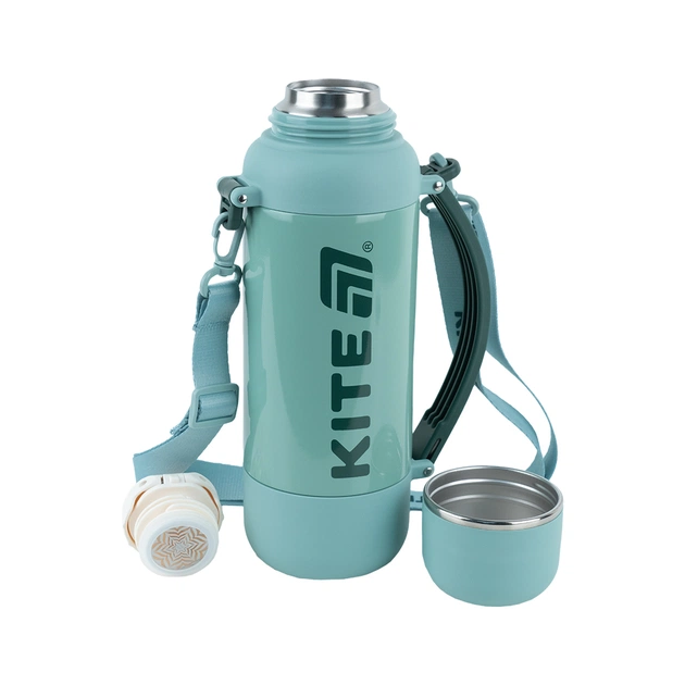 Термос Kite 1200 мл, зелений (K25-1225-3) - зображення 4