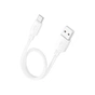 Дата кабель USB 2.0 AM to USB-C 0.25m Hyper 27W X96 white HOCO (6942007609418) - зменшене зображення 2