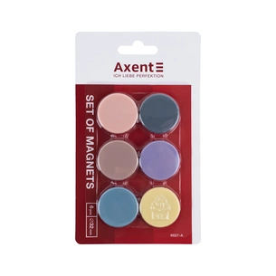 Магніт Axent 32 мм, 6 шт, Morandi (9827-А) зображення 1