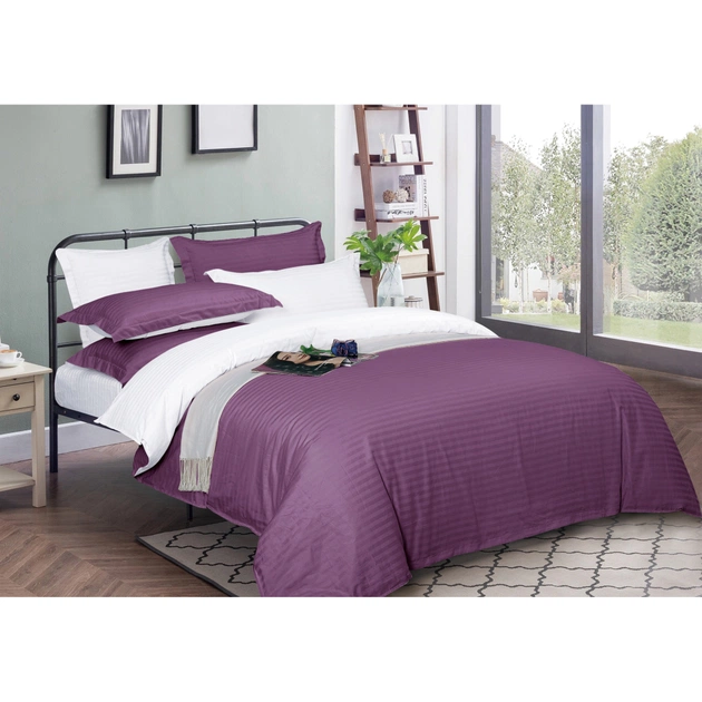 Підковдра MirSon Satin Stripe 30-0009 + 30-0001 Belinda 143х210 см (2200005258019) - зображення 1