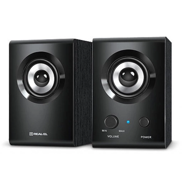 Акустична система REAL-EL S-210 black - изображение 1