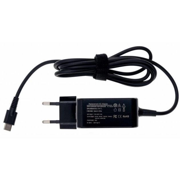 Блок живлення до ноутбуку Grand-X Type-C 45W Asus, Apple, Dell, HP, MI, Lenovo, Xiaomi (45WTC) - picture 3