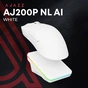 Миша бездротова Ajazz AJ200P Near Link AI MC White (AJ200P-NL-AI-MC-W) - зменшене зображення 2