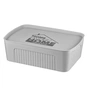 Контейнер для зберігання Ardesto З кришкою Сірий 13 л (ARHC2513G) - зменшене зображення 1