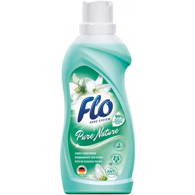 Кондиционер для белья Flo Pure Nature 1 л (5900948241020) - изображение 1