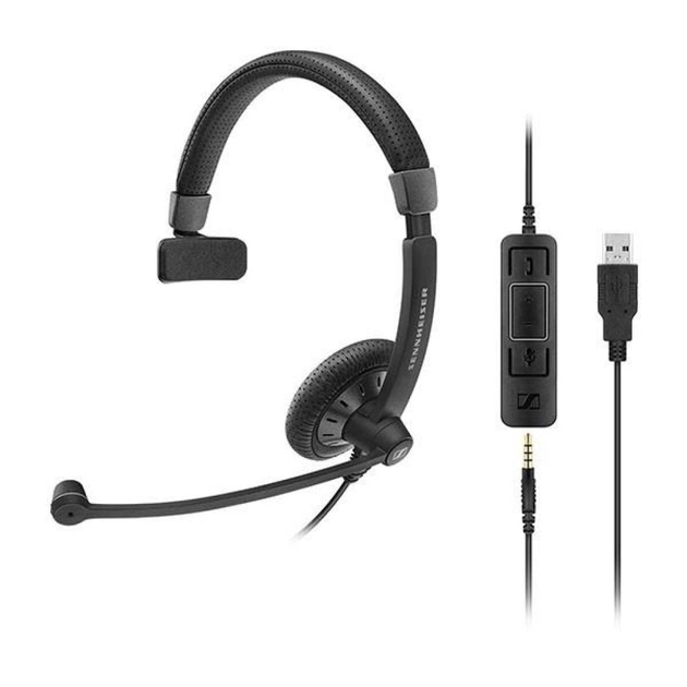 Навушники Sennheiser SC 45 USB / 3.5mm CTRL Mono (507084) - изображение 1
