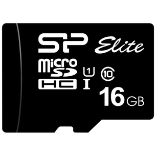 Карта пам'яті Silicon Power 16Gb microSDHC UHS-I class 10 (SP016GBSTHBU1V10SP) зображення 1