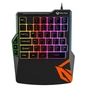 Клавіатура Meetion KB015 USB Black/Orange (MT-KB015-A) - зменшене зображення 1