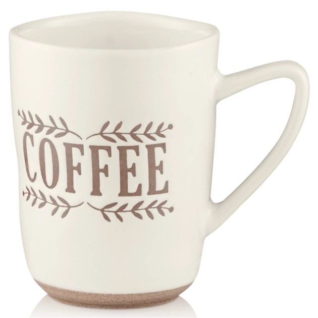 Чашка ARDESTO Coffee, 340мл, кераміка, білий (AR3079) - изображение 1