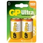 Батарейка Gp D GP Ultra LR20 * 2 (13AU-U2 / 4891199034442) - зменшене зображення 1