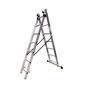 Драбина GTM 3-секції, розкладна, 3*7сх. 1,90-4,07м (KME307) - уменьшенное изображение 2