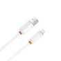 Дата кабель USB 2.0 AM to Lightning 1.0m 3A white XO (XO-CB-300UL-WH) - уменьшенное изображение 3