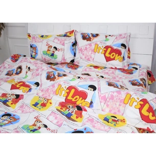 Постільна білизна MirSon Бязь Ranforce Elite 17-0109 Love 2х143х210 (2200004681672) зображення 1