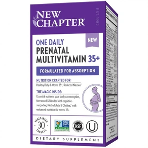 Мультивітамін New Chapter Щоденні Мультівітаміни для вагітних, One Daily Prenatal Mu (NCR-90329) зображення 1