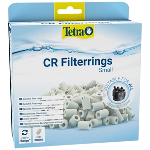 Наполнитель для аквариумного фильтра Tetra Filter Rings для наружного фильтра EX керамические кольца 800 мл (4004218808829) изображение 1