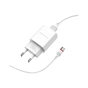 Зарядний пристрій BOROFONE BA20A USB 10.5W + cable USB to USB-C white (6931474700742) - зменшене зображення 4