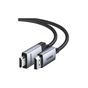 Кабель мультимедійний DisplayPort M to DisplayPort M 3.0m V1.2 4K60Hz 2K144Hz 1080P240Hz black Ugreen (25491) - зменшене зображення 2