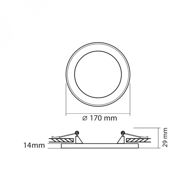 Світильник Videx VL-DL4R-1252 - зображення 10