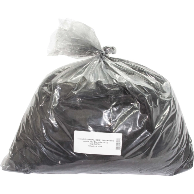 Тонер HP LJ 1010/1200/1160/2015, 10кг Black RC (RC701-2) - изображение 1
