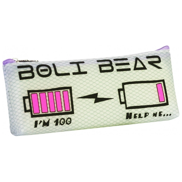Пенал Cool For School 1 отделение Фиолетовый (B-8659-lt.purple) - изображение 1
