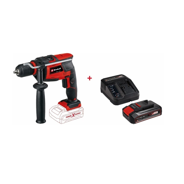 Дриль Einhell TC-ID 18 Li Kit 2.5 Ah, кейс (20121446) - изображение 1