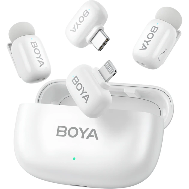 Мікрофон Boya mini-13 Type-C/Lightning White (mini-13) - picture 1