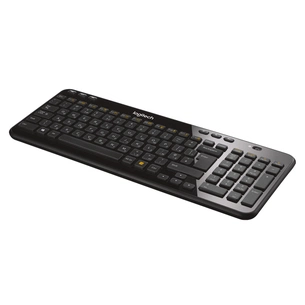 Клавіатура Logitech K360 Wireless UA Black (920-003080) зображення 1