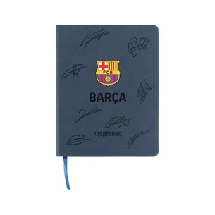 Щоденник шкільний Kite FC Barcelona, тверда обкладинка (BC26-264) зображення 1