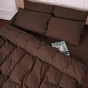 Постельное белье MirSon 003 Brown Фланель 220х240 King Size (2200009648724) - уменьшенное изображение 5