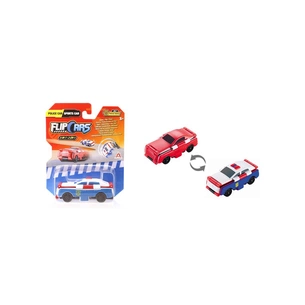 Машина Flip Cars 2 в 1 Поліцейський автомобіль і Спорткар (EU463875-04) зображення 1