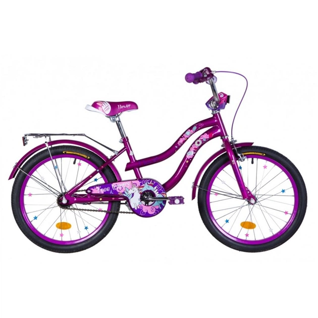 Велосипед Formula 20" FLOWER рама-13" 2020 White/Orange (OPS-FRK-20-112) - зображення 1