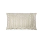 Подушка Прованс декоративна в'язана Коса молочна 30х45 (4823093436909) - зменшене зображення 1