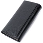 Гаманець ST Leather З натуральної лакованої шкіри Чорний (22679) - уменьшенное изображение 2