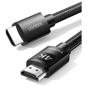 Кабель мультимедійний HDMI M to HDMI M 1.0m V2.0 4K Ugreen (30999) зображення 1