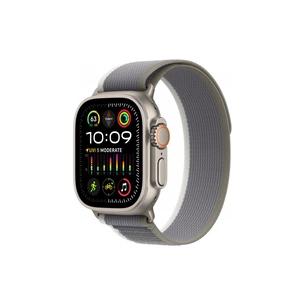 Смарт-годинник Apple Watch Ultra 2 GPS + Cellular, 49mm Titanium Case with Green/Grey Trail Loop - S/M (MRF33UL/A) зображення 1