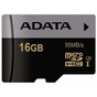 Карта пам'яті ADATA 16GB microSD class 10 UHS-I U3 V30 Premier Pro (AUSDH16GUI3V30S-R) - зменшене зображення 1