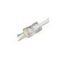 Конектор RJ45 cat.5e UTP 8P8C (наскрізні отв., позолоч. конт.) 100 шт Cablexpert (LC-PTU-01/100) - зменшене зображення 2