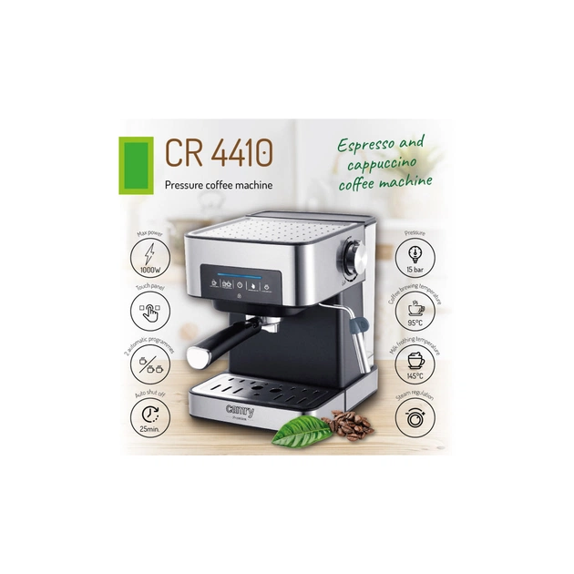 Ріжкова кавоварка еспресо Camry CR 4410 - picture 10