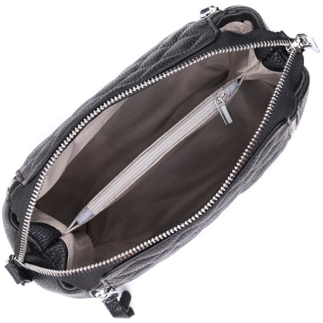 Сумка Vintage З натуральної шкіри Чорна (22667) - зображення 9