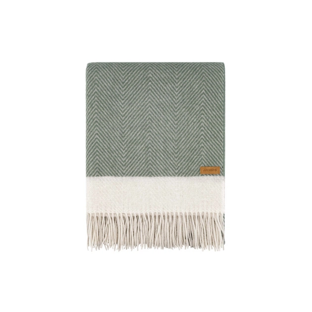 Плед Ardesto Leonardo Bianco 100% вовна 140x200 см зелений (ART0504LB) - picture 2