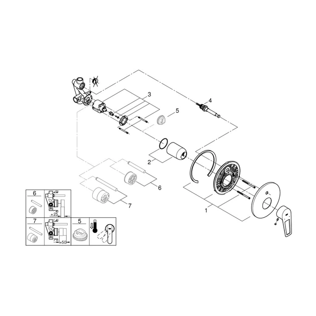 Змішувач Grohe BauLoop (29081001) - picture 3