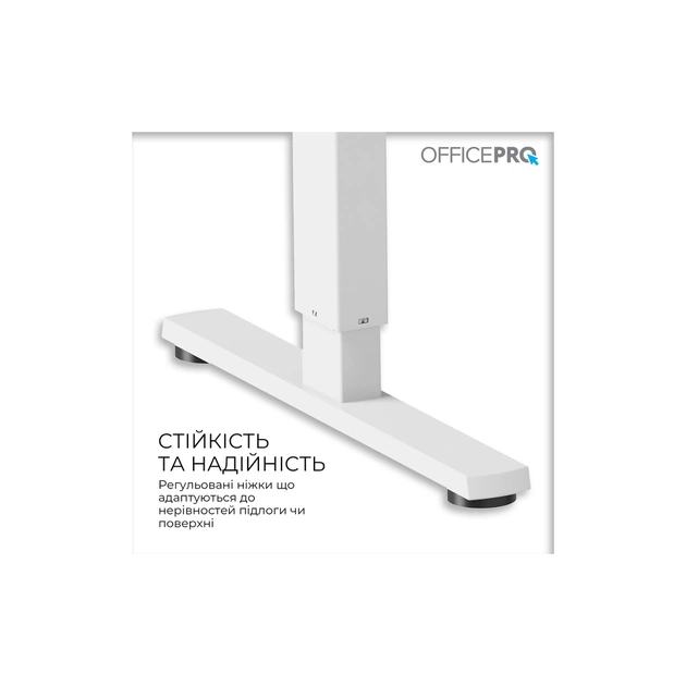 Комп'ютерний стіл OfficePro ODE1670W White (ODE1670W) - picture 6