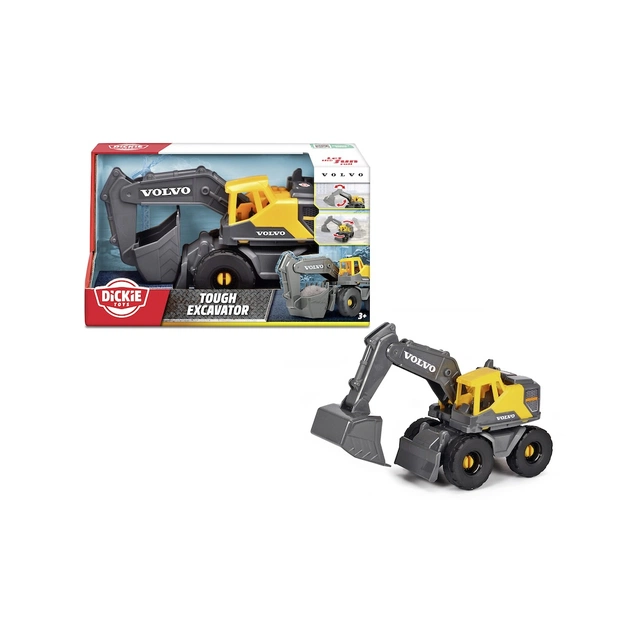Машинка для детей Dickie Toys Экскаватор «Вольво» 26 см (3724011) - изображение 1