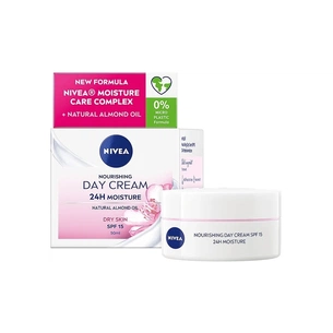 Крем для обличчя Nivea Nourishing Day Cream SPF 15 50 мл (9005800227207) зображення 1