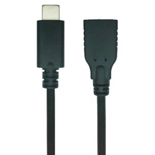 Перехідник OTG USB 2.0 AF to USB-C 0.1m REAL-EL (EL123500017) зображення 1
