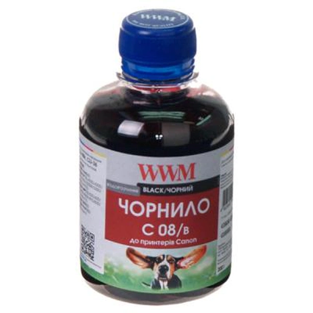 Чорнило WWM CANON CLI-8Black (C08/b) - зображення 1