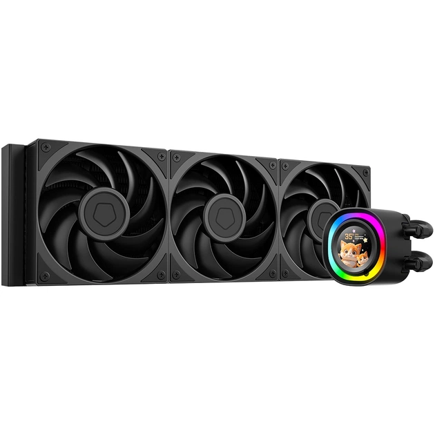 Система водяного охлаждения ID-Cooling FX360 LCD PE - изображение 1