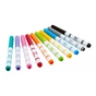 Фломастери Crayola Набір Washable Тонка лінія для малювання на тканині 10 шт (256353.012) - зменшене зображення 2
