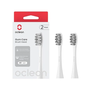 Насадка для зубної щітки Oclean Brush Head Gum Care 2-pack White (6970810554212) зображення 1