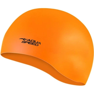 Шапка для плавання Aqua Speed Mono 111-75 9117 помаранчевий Уні OSFM (5908217691170) зображення 1